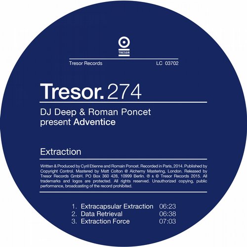 image cover: DJ Deep & Roman Poncet Present Adventice: Extraction [TRESOR274]