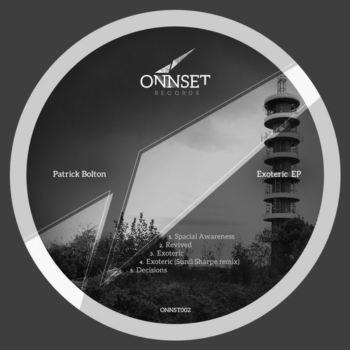 image cover: Patrick Bolton - Exoteric EP [ONNST002]
