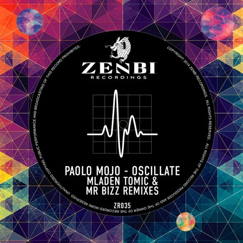 image cover: Paolo Mojo - Oscillate EP [ZR035]