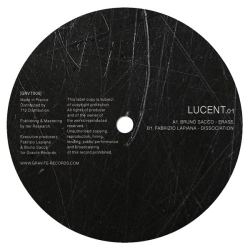 Bruno Sacco, Fabrizio Lapiana – Lucent.01 [GRVT005]