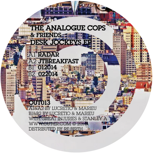image cover: The Analogue Cops - Desk Jockeys EP [OUT013]