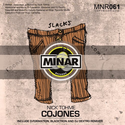 image cover: Nick Tohme - Cojones [MNR061]