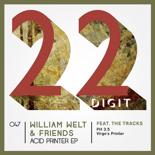 image cover: William Welt - Acid Printer EP [22DIGIT047]