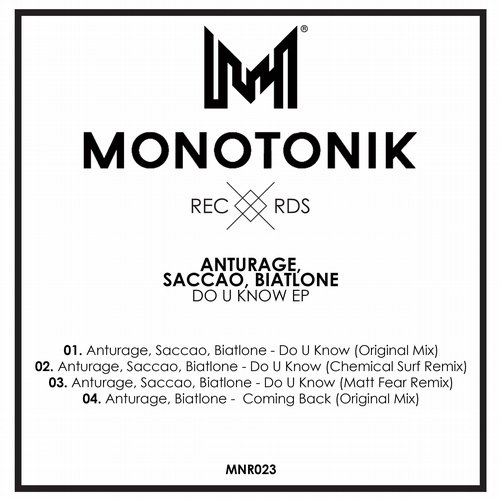 image cover: Saccao, Anturage, Biatlone - Do U Know EP [MNR023]