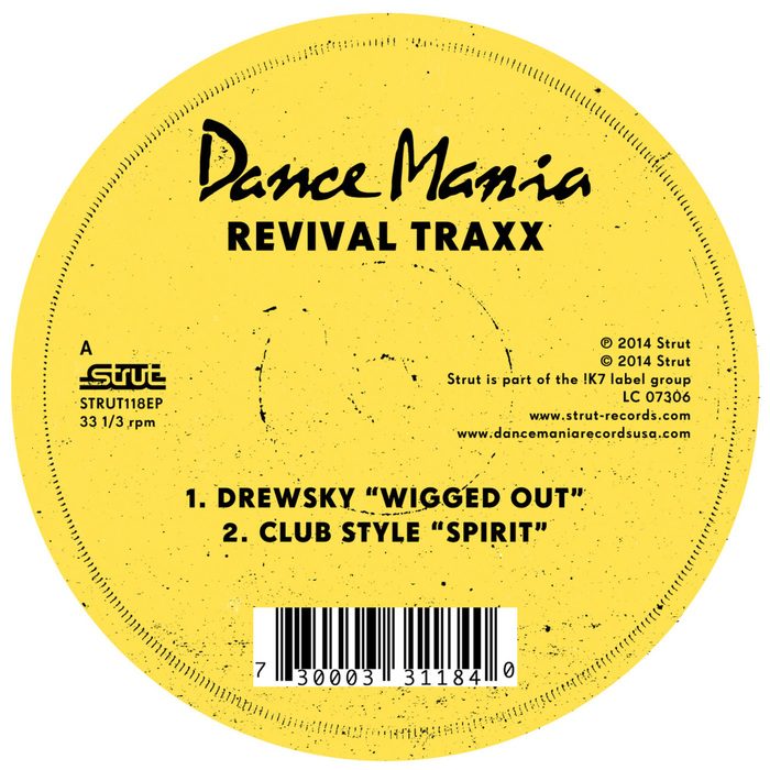 image cover: VA - Dance Mania 'revival Traxx' EP [STRUT118]
