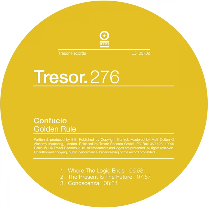 image cover: Confucio - Golden Rule [TRESOR276] (FLAC)