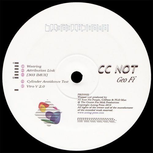 CC Not – Geo FI [VINYLPRESS01]