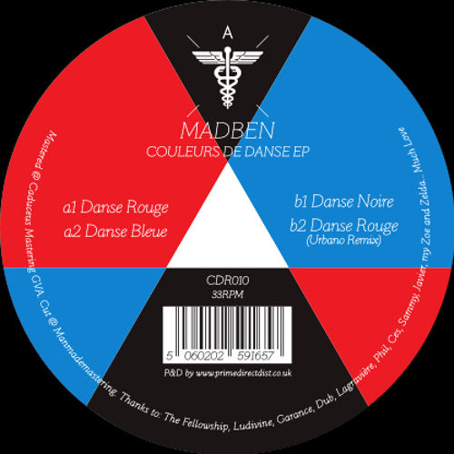 image cover: Madben - Couleurs De Danse EP [VINYLCDR010]