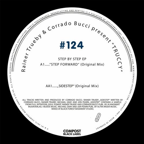 image cover: Corrado Bucci Rainer Trueby TRUCCY - Compost Black Label #124 - Step By Step EP [CPT4661]