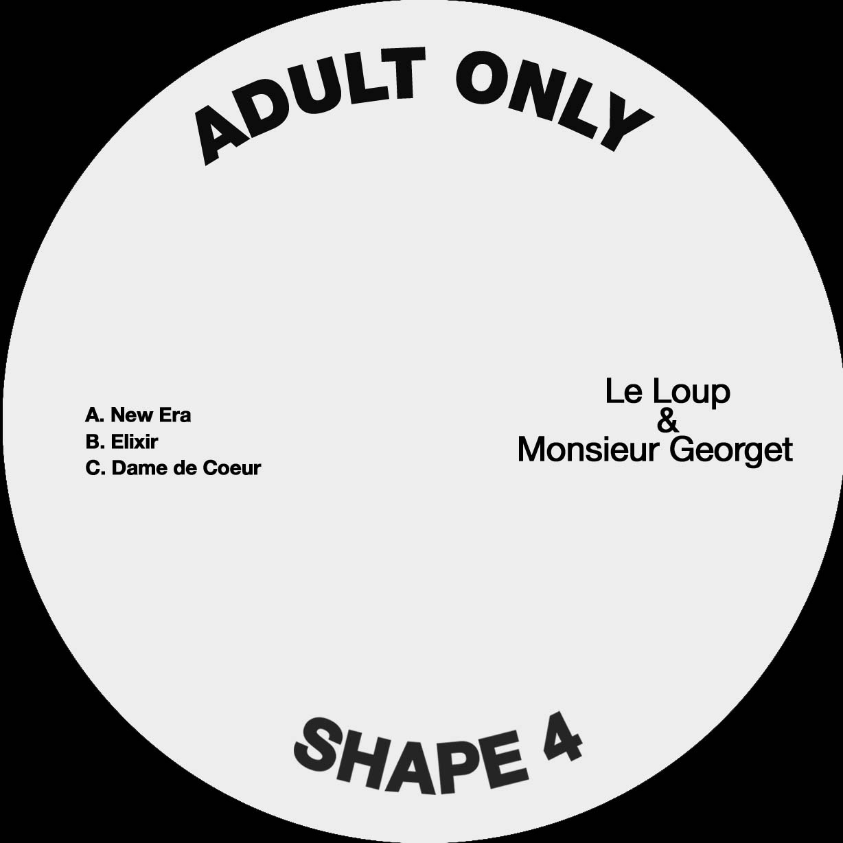 image cover: Le Loup & Monsieur Georget - Shape 4 EP