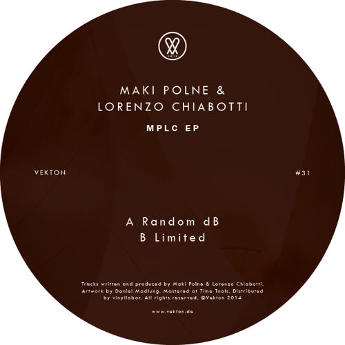 image cover: Maki Polne & Lorenzo Chiabotti - MPLC EP [VINYLVM031]