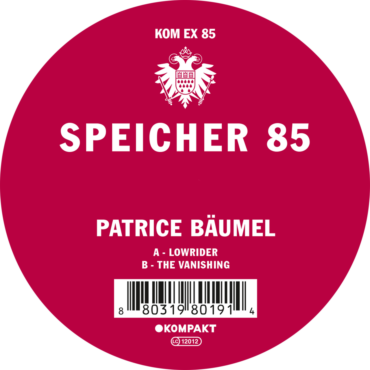 image cover: Patrice Bäumel - Speicher 85 [KOMPAKTEX85]