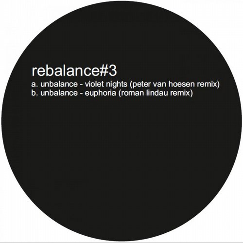 11757946 Unbalance - Remixes By Peter Van Hoesen & Roman Lindau [REBALANCE003]