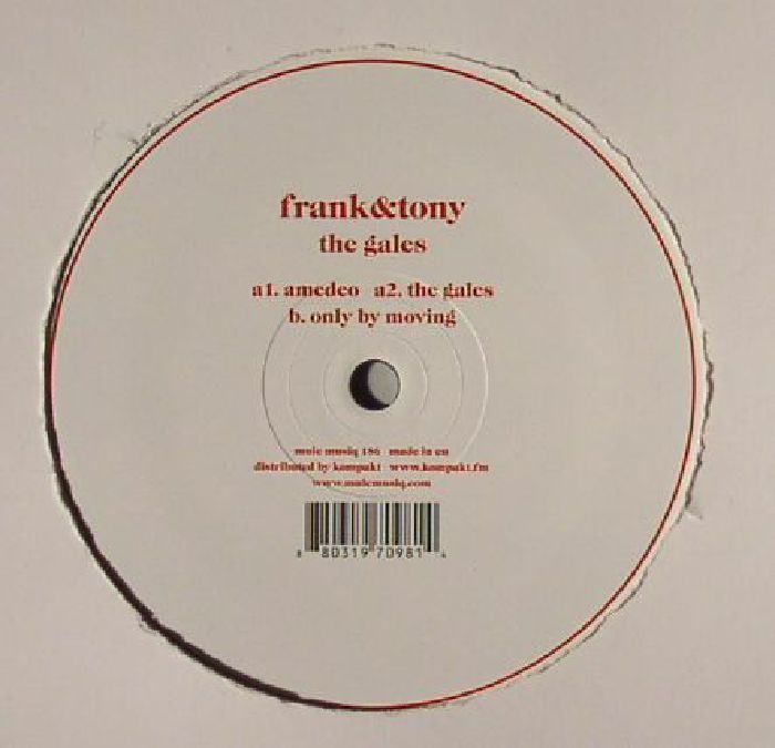 image cover: Frank & Tony - The Gales EP [VINYLMM186]