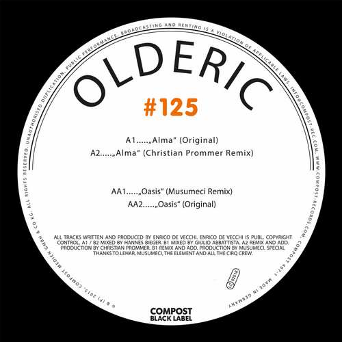 image cover: Olderic - Compost Black Label #125 - Alma EP [CPT4673]