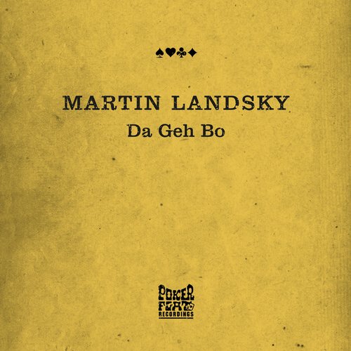 image cover: Martin Landsky - Da Geh Bo [PFR163]