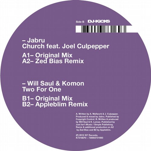 image cover: Jabru, Komon, Will Saul - Two For One [K7316EP2]