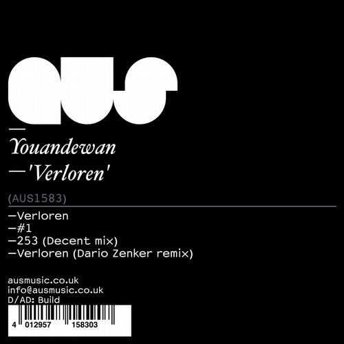 AUS1583 Youandewan - Verloren (+Dario Zenker Remix) [AUS1583]