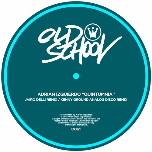 image cover: Adrian Izquierdo - Quintumnia [OSD021]