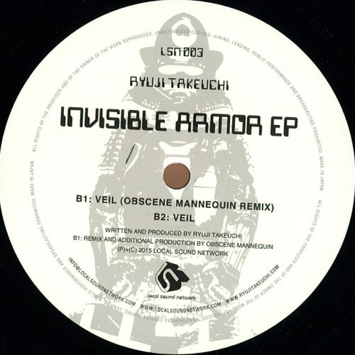 Ryuji Takeuchi – Invisible Armor EP [LSN003]