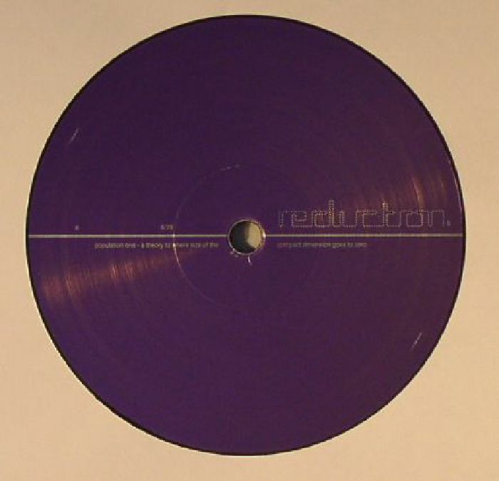 image cover: Population One - A Theory To Where The Size Of The Compact Dimension Goes To Zero [VINYLREDUCTION FIVE]
