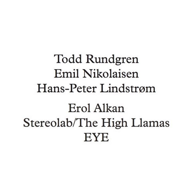 image cover: Todd Rundgren, Emil Nikolaisen, Hans-Peter Lindstrøm - Runddans (Remixed) [STS26312]