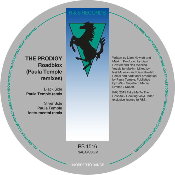 image cover: The Prodigy - Roadblox (Paula Temple Remixes) [RS1516]