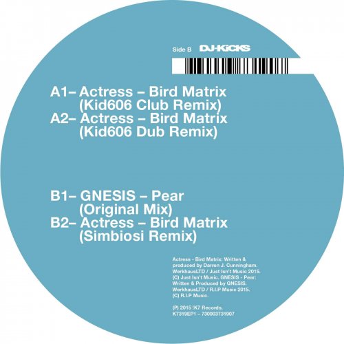 image cover: Actress - Bird Matrix (Remixes) [VINYLK7319EP1]