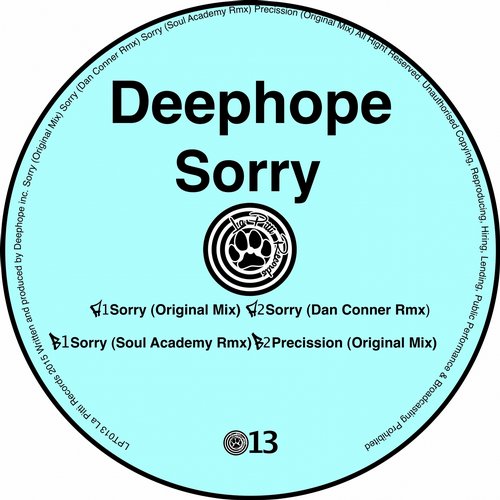 image cover: The Pitti Records - Sorry [LPT013]