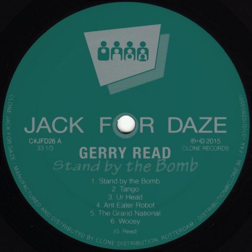 Gerry Read – Stand By The Bomb [CJFD26]