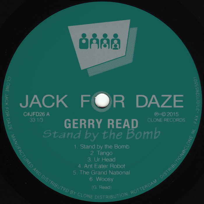 image cover: Gerry Read - Stand By The Bomb [CJFD26]