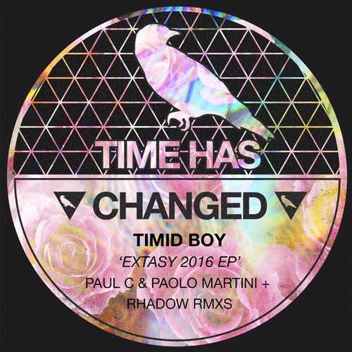 image cover: Timid Boy, Paul C, Paolo Martini, Rhadow - Extasy 2016 EP / Time Has Changed Records / THCD096
