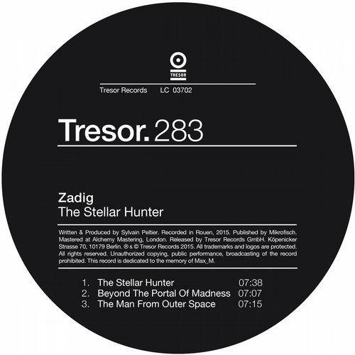 image cover: Zadig - The Stellar Hunter / Tresor Records / TRESOR283