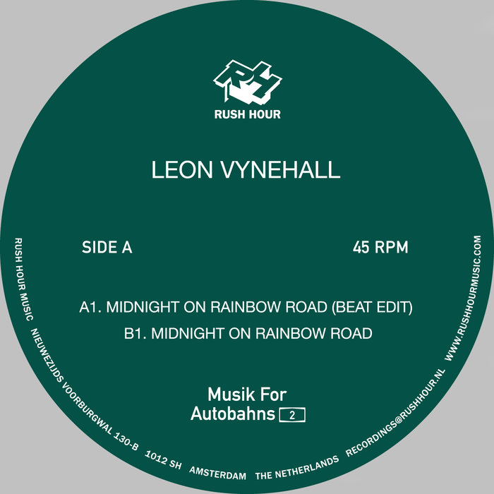 image cover: Leon Vynehall - Midnight on Roadbow Road / RUSH HOUR - VINYL / RHM01987098