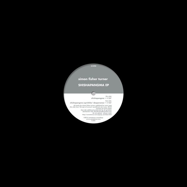 image cover: Simon Fisher Turner - Shishapangma EP / Comatonse Recordings / C.025