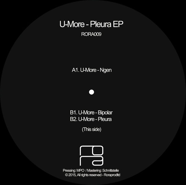 image cover: U-More - Pleura EP / RORA / RORA009