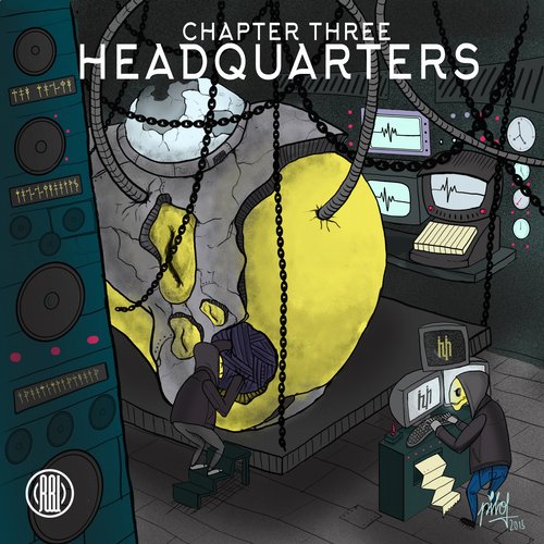 image cover: The YellowHeads, Dema, Tomy DeClerque, - Headquarters / Reload Black Label / RBL024
