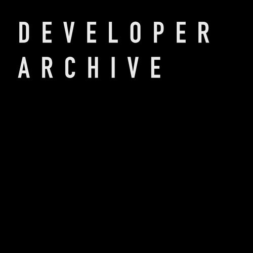 image cover: Developer Archive 02 / DA02