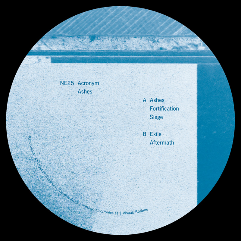 image cover: Acronym - Ashes / Northern Electronics / NE25