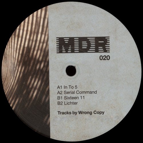 image cover: Wrong Copy - MDR 20 / Marcel Dettmann Records / MDR020