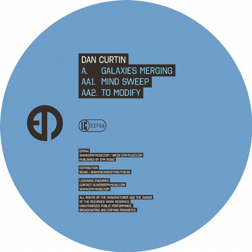 image cover: Dan Curtin - Galaxies Merging EP / ePM Music / EPM44