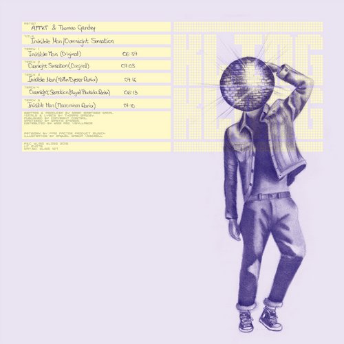 image cover: Affkt, Thomas Gandey - Invisible Man / Overnight Sensation / Kling Klong / KLING107