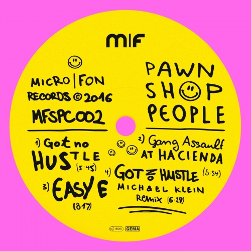 image cover: Pawn Shop People, Michael Klein - Gang Assault At Hacienda / Micro.Fon / MFSPC002