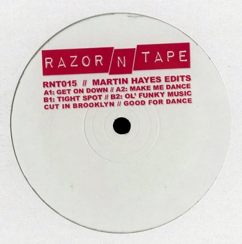 image cover: Martin Hayes - Martin Hayes Edits / Razor N Tape / RNT015