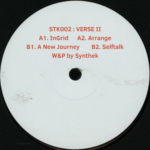 image cover: Synthek - Verse II / STK / STK002