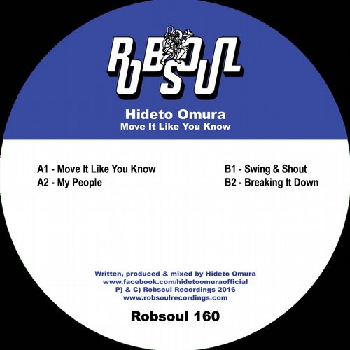 image cover: Hideto Omura - Move It Like You Know / Robsoul Recordings / RB160