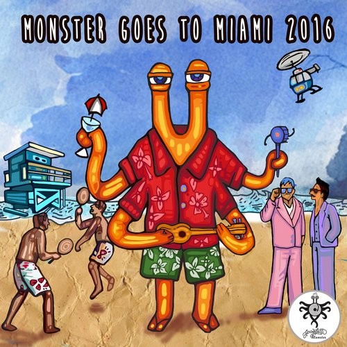 image cover: Monster Goes to Miami 2016 / Spaghetti Monster / SPM017
