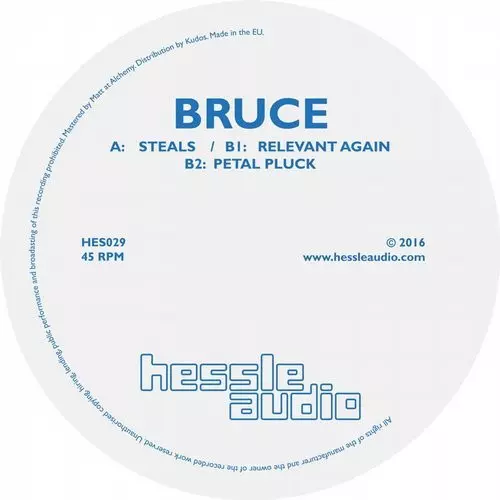 image cover: Bruce - Steals / Hessle Audio / HES029