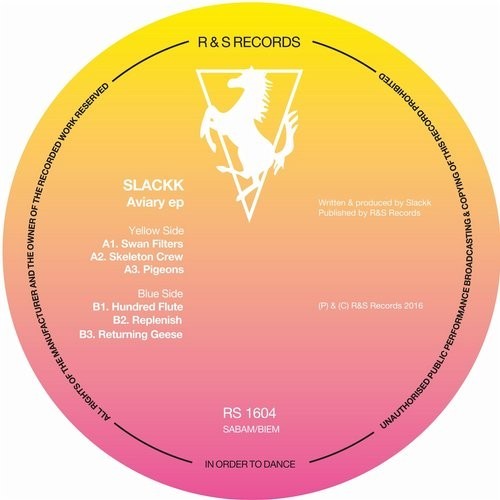 image cover: Slackk - Aviary EP / R&S Records / RS1604D