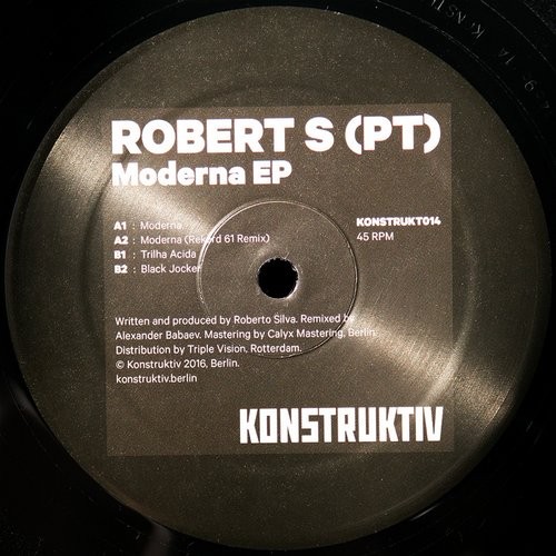 image cover: Robert S (PT) - Moderna EP / Konstruktiv / KONSTRUKT014
